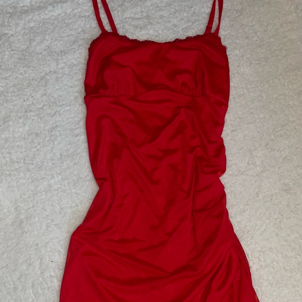 Asymmetrical Strappy Dress